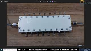 Waveguide Bandpass Filter 2444 GHz [upl. by Lay]