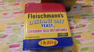 Fleischmanns Instant Dry Yeast FOCACCIA BREAD [upl. by Biebel]