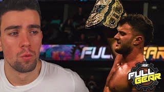 MJF CAMPEON  AEW Full gear 2022 REVIEW [upl. by Isiah]