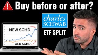 🚨SCHD ETF SPLIT TODAY When to Buy to get VERY RICH [upl. by Lletram]