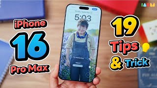 สอนใช้ iPhone 16 Pro Max  19 Tips amp Tricks รู้ไว้ใช้คุ้ม 48900 บ [upl. by Raimund926]