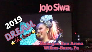 JoJo Siwa DREAM Tour Mohegan Sun Arena Wilkes Barre PA  JoJo Siwa Concert 2019  JoJo Siwa [upl. by Landry664]