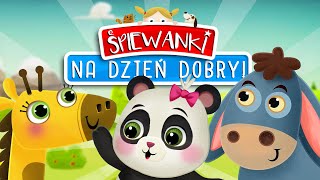 🐼 Śpiewanki na Dzień Dobry 🐼 Bajki i Śpiewanki dla dzieci  Panda🐼Żyrafa🦒Osioł🐴 odc 5 [upl. by Brawley693]