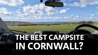 BEST Campsite in Cornwall  First Trip In Our SelfBuild Campervan [upl. by Ecallaw]