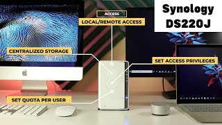 Synology DS220J NAS  The Best Way to Store amp Backup your Data  Im Switching [upl. by Dranyl]