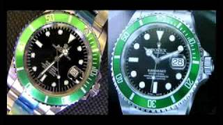 FAKE WATCHES vs GENUINE  chinesewatches [upl. by Odelia]