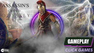 TENTANDO ZERAR ASSASSINS CREED ODYSSEY LIVE GAMEPLAY AC [upl. by Alwyn]