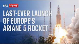 Watch Ariane 5 mission launch [upl. by Ytissac]