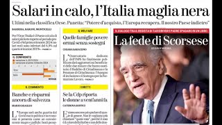 RASSEGNA STAMPA 10 LUGLIO 2024 QUOTIDIANI NAZIONALI ITALIANI PRIME PAGINE DEI GIORNALI DI OGGI [upl. by Ahsilem]