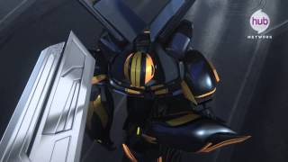 Transformers Prime Beast Hunters Predacons Rising  Bumblebee Warrior [upl. by Sualakcin]