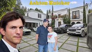 Ashton Kutchers Wife 2 Children Real Estate Car Collection Net Worth 2024 [upl. by Pryce]