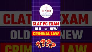 New or Old Laws What to Study for CLAT PG [upl. by Aikcir]