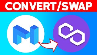 ✅ How to Convert Matic Token ERC20 to Polygon VERY EASY [upl. by Aloisia]