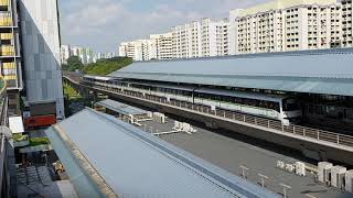 SMRT Trains  KSF C151C departing Admiralty MRT station Jurong East bound [upl. by Attennot]