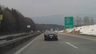 From Bern to Otelfingen Zürich on the A1 E25  Switzerland  Highway 62X Speed  1080p HD [upl. by Sunev]