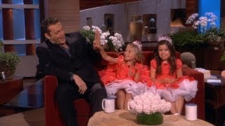 Sophia Grace amp Rosie Tell Vince Vaughn Jokes [upl. by Boarer]