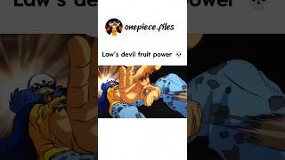 Laws devil fruit power 💀 onepiece trafalgarlaw bigmom [upl. by Lenora]