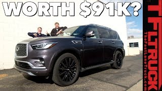 2019 Infiniti QX80  Unfiltered RealWorld Buddy Review [upl. by Ahseena]