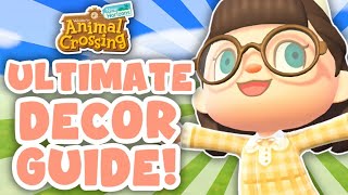 The Ultimate Animal Crossing New Horizons Decorating Guide 🏡 [upl. by Debee]