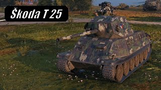 World of Tanks  Škoda T 25  Fjords 19 [upl. by Inalaehak136]