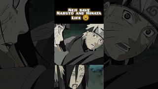 Naruto and Hinata life save Neji 😭😭🥺 naruto narutoshippuden trendingshorts [upl. by Lemhar406]