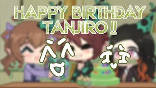 Happy Birthday TanjiroGacha EditFt My Voice with ramblesKNY Mai 🫶🏻 [upl. by Eilata35]