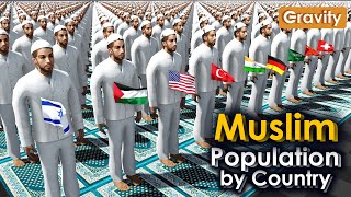 Muslim Population by Country 2024 [upl. by Naveb]