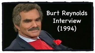 Burt Reynolds Charlie Rose Interview 1994 [upl. by Brinn]