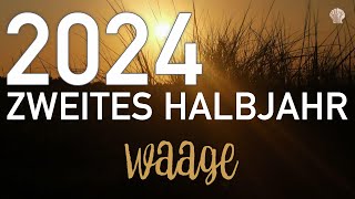 WAAGE ♎️ quotWIRF DEIN KARMISCHES GEPÄCK ABquot  zweites Halbjahr 2024  Tarot Kartenlegung Zeitlinie [upl. by Bertha]