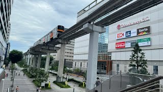 Tokyo Live🇯🇵Tachikawa Monorail amp Terrace Garden 🇯🇵Tokyo Japan [upl. by Roe]