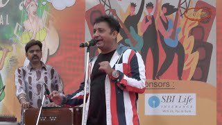 Sukhwinder Singh  Rab Milya  Live Performance  Punjabi Song  Ajivasan Fest 2019 [upl. by Dearr]