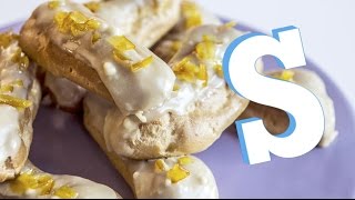 How To Make Caramel Eclairs Recipe  Homemade by SORTED [upl. by Isewk]