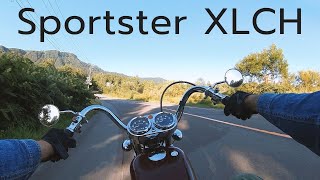 Exhaust Sound Only  1972 HarleyDavidson Sportster XLCH  Iron Shovel [upl. by Nonnaer]