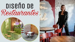 Cómo Diseñar Negocios de Comida  Diseño y Ambientación de Restaurantes Cafeterías y Mercados 🍨🍝🛒 [upl. by Yrotciv]