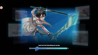 kirito vs heathcliff and gleam eyes [upl. by Wertz]