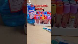 Blood collection tube color code Vacutainer tube color shorts bloodcollection shortsCBC Tube [upl. by Zenda]