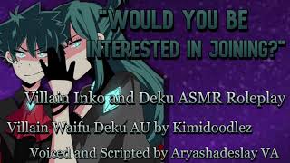 Villain Waifu Deku Recruits You Villain Deku and Inko ASMR Roleplay MF4A Villain Waifu Deku [upl. by Marcelia]