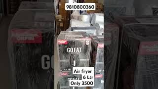 6 LITRE AIR FRYER ONLY 3500 [upl. by Osborn]