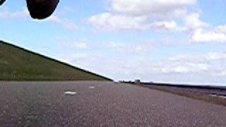 Racertje op Afsluitdijk [upl. by Pasadis]