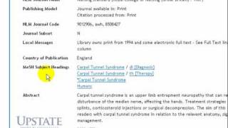 Chapter 3  Using Medical Subject Headings [upl. by Far788]