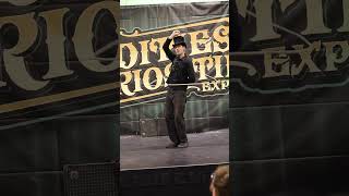 Lasso Trick at Oddities and Curiosities fair eerie steampunk [upl. by Elyak]