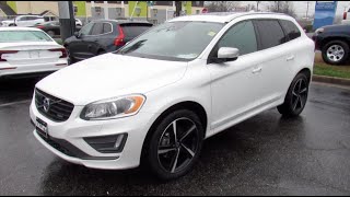 SOLD 2015 Volvo XC60 T6 AWD RDesign Platinum Walkaround Start up Tour and Overview [upl. by Suolevram]