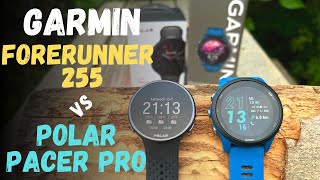 Garmin Forerunner 255 Music vs Polar Pacer Pro  Welche Uhr ist für dich geeignet [upl. by Esinned619]