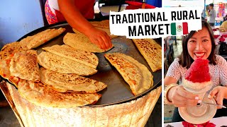 TRADITIONAL MEXICAN FOOD in OAXACA  Amazing OAXACAN STREET FOOD at OCOTLAN Market [upl. by Thedrick]