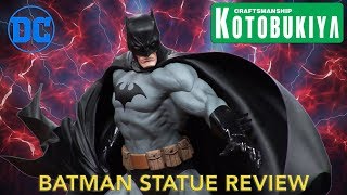 Kotobukiya ArtFX 16 scale PVC Batman Statue REVIEW [upl. by Suivart939]