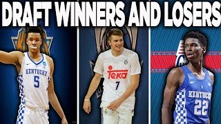 2018 NBA DRAFT WINNERS amp LOSERS DRAFT REACTION [upl. by Gintz583]