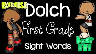 Dolch First Grade Sight Word Fluency Exercise Edition FLASH CARDS [upl. by Jurgen473]