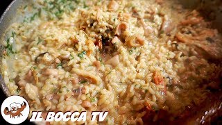 183  Risotto alla pescatorada mangià a qualsiasi ora primo piatto di pesce delicato e sfizioso [upl. by Acissey]