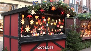 Weihnachtsmarkt Hannover 2024 Altstadt Stand mit Sternenhimmel Hubert Kah Liebevolle Handarbeit [upl. by Ackerman]