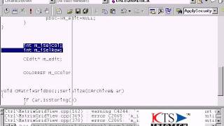 VC GUI Tutorials using MFC Windows Programming MFC Windows  Matrix Grid Part 3 [upl. by Fritz]